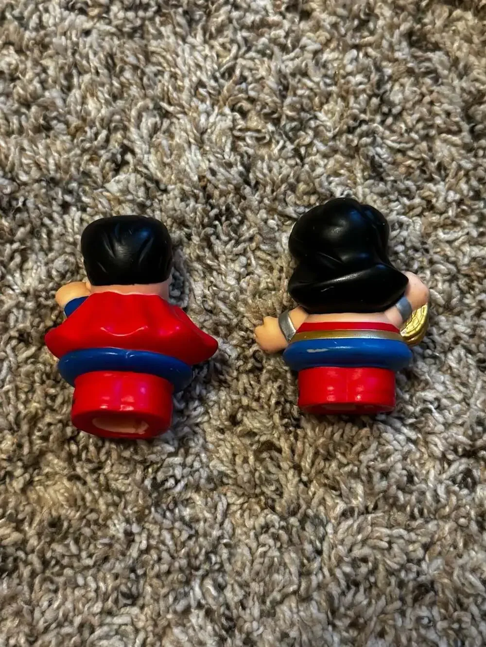 Fisher-Price Little People DC Super Friends Superman and Wonder Woman Figures